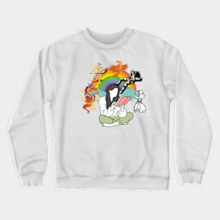 Imagination rocks! Crewneck Sweatshirt